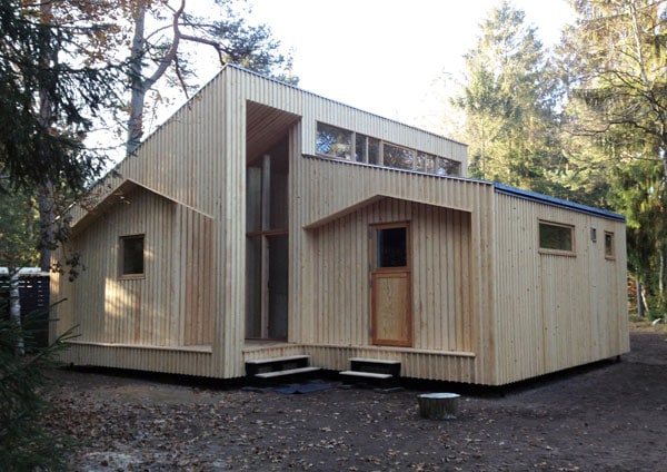 Det digitale hus bygget i træ fra Superwood